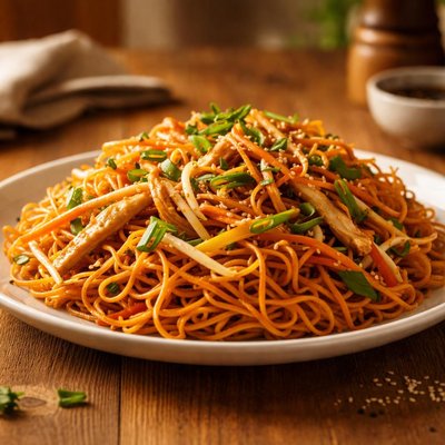 Dry fried noodles