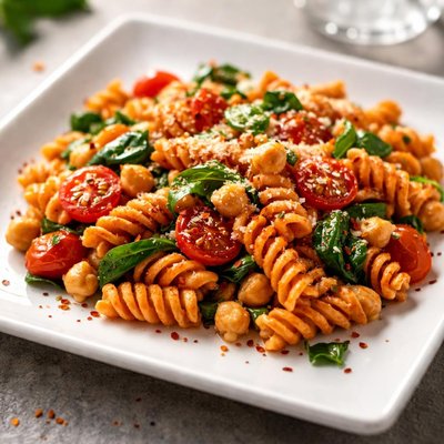 Dry lentil pasta