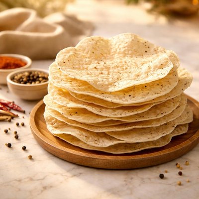 Dry papad