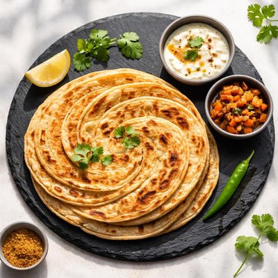 Dry paratha