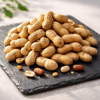Dry peanuts