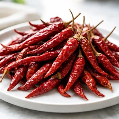 Dry red chillies