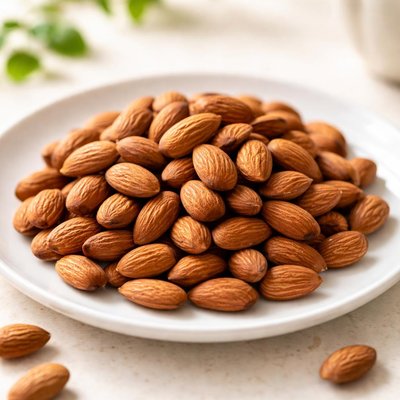 Dry roasted unsalted almonds