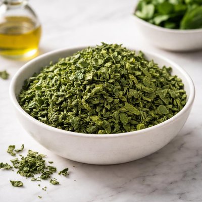Dry spinach