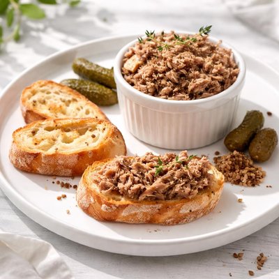 Duck rillettes