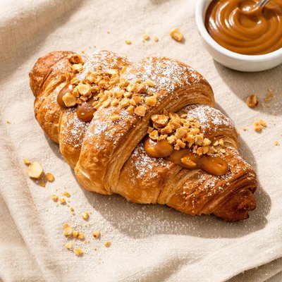 Dulce de lece croissant