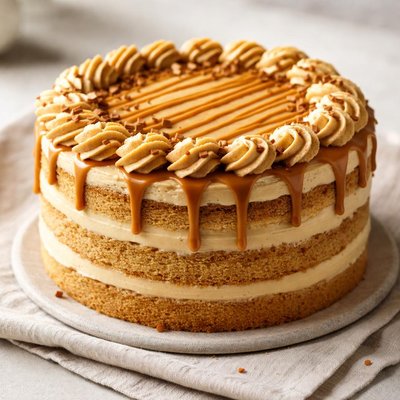 Dulce de leche cake