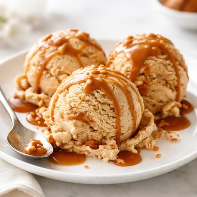 Dulce de leche ice cream
