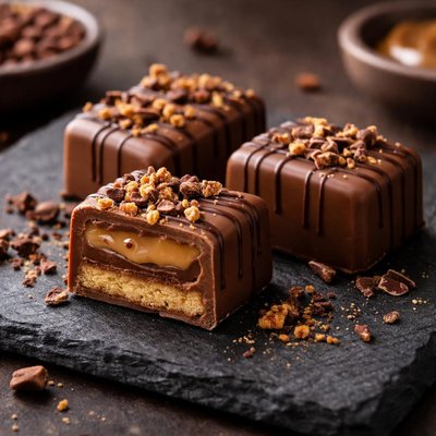 Dulce madelena chocolate