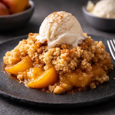 Dump cake peach cobler