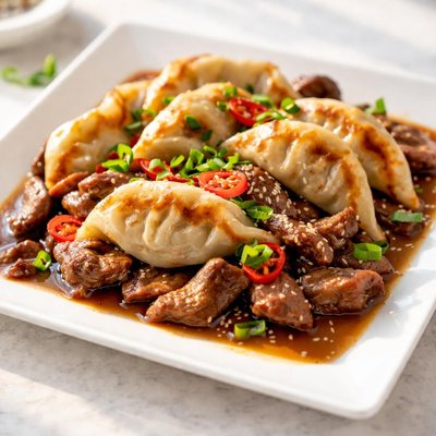 Dumpling beef