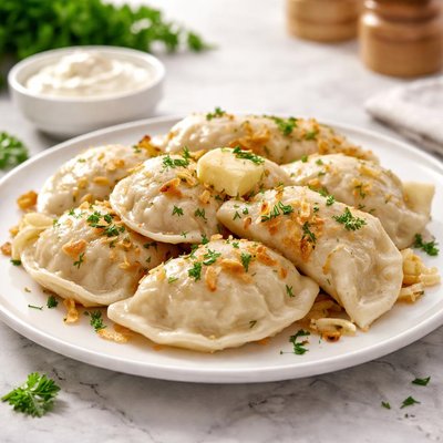 Dumplings with potato