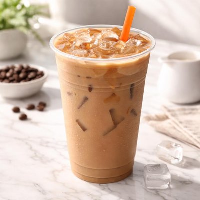 Duncan donuts large iced coffee