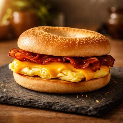 Dunkin bacon dgg and cheese