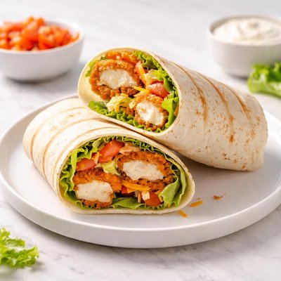 Dunkin chicken wrap