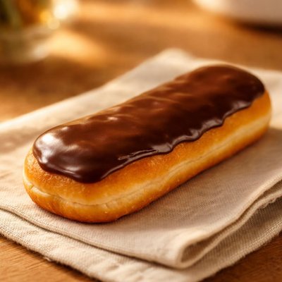 Dunkin chocolate long john