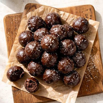 Dunkin chocolate munchkins