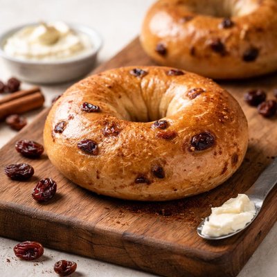 Dunkin cinnamon raisin bagel