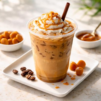 Dunkin donut caramel ice coffee