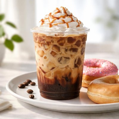 Dunkin donut coffee