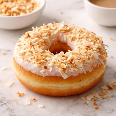 Dunkin donuts coconut donut