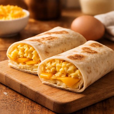 Dunkin donuts egg and cheese wrap