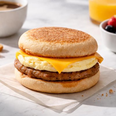 Dunkin donuts egg and turkey sausage