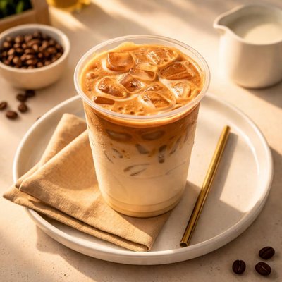 Dunkin donuts iced latte