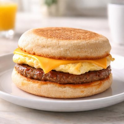 Dunkin donuts sausage egg and cheese