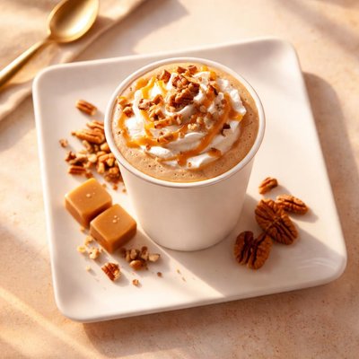 Dunkin donuts small butter pecan latte