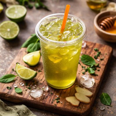 Dunkin green tea no liquod surgar