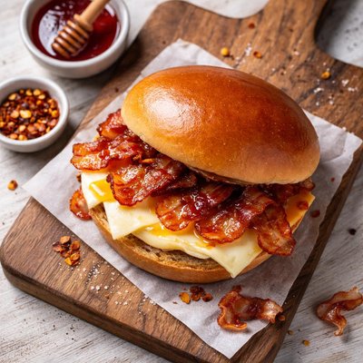 Dunkin hot honey bacon