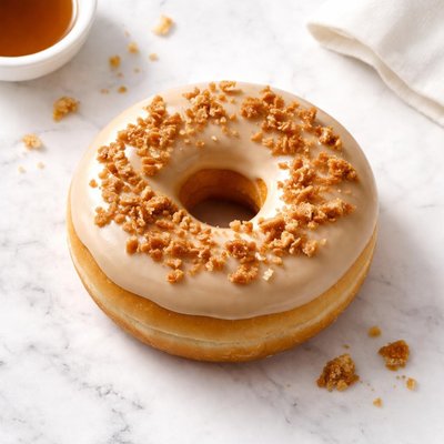 Dunkin maple frosted donut
