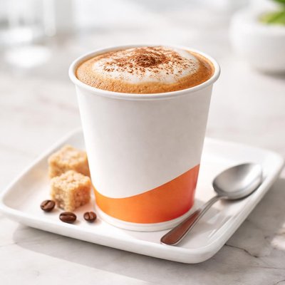 Dunkin medium cappacino