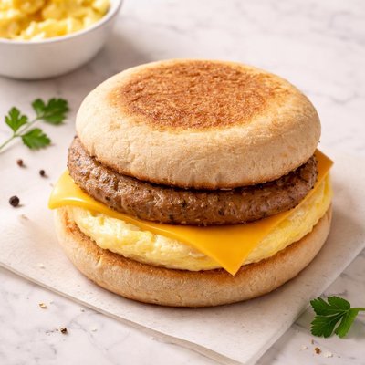 Dunkin turkey sausage egg and cheese