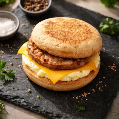 Dunkin turkey sausage egg cheese muffin