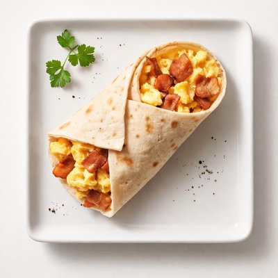Dunkin wake-up wrap egg no cheese