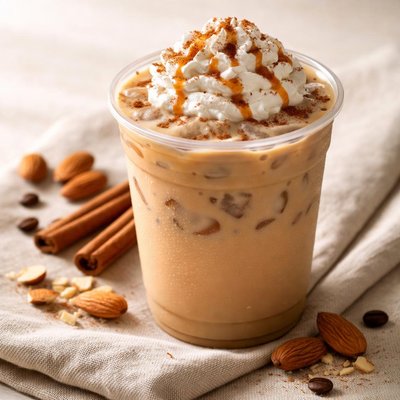 Dunkindount almond spice coffee