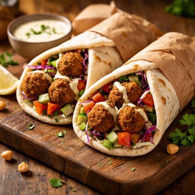 Durum falafels