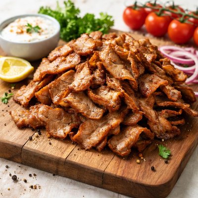 Durum kebab meat