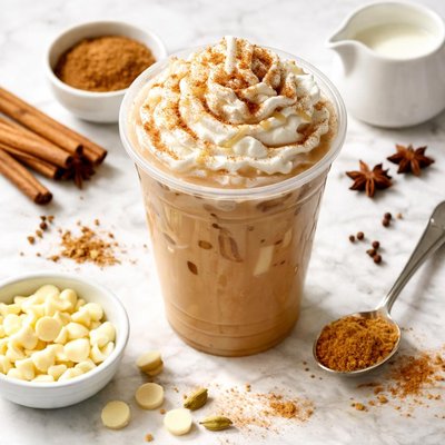 Dutch bros chai tea white choc coffee