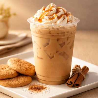 Dutch bros small iced snickerdoodle