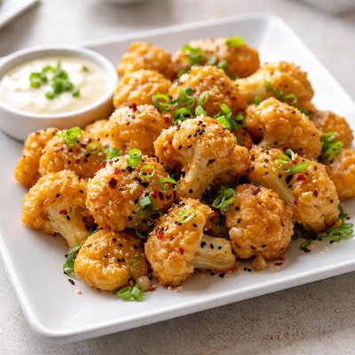 Dynamite cauliflower bites