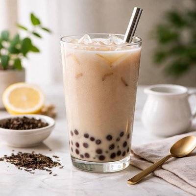 Earl grey milk tea
