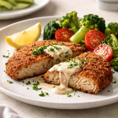 Eat meati mushroom cutlet