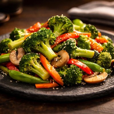 Eat smart broccoli stir fry