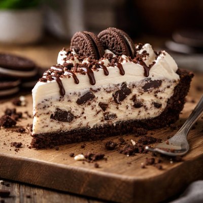 Edwards cookies and cream pie slice