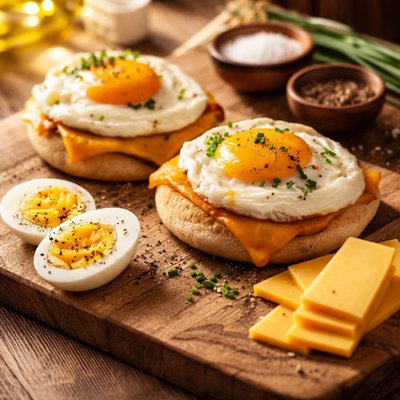 بيض وجبن