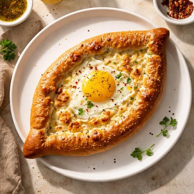 Egg and cheese manakeesh