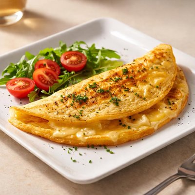 Egg cheese omelet